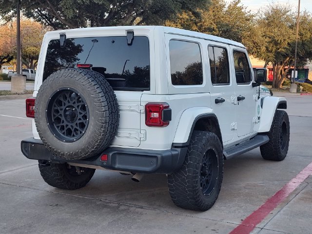 Used 2020 White Jeep Unlimited Sahara Altitude image 3