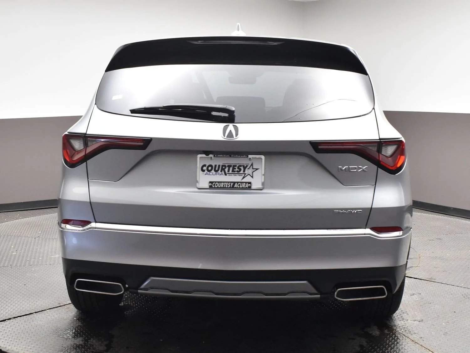 New 2026 Solar Silver Metallic Acura 4MDX image 5