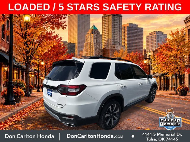 Used 2025 Platinum White Pearl Honda Touring image 4