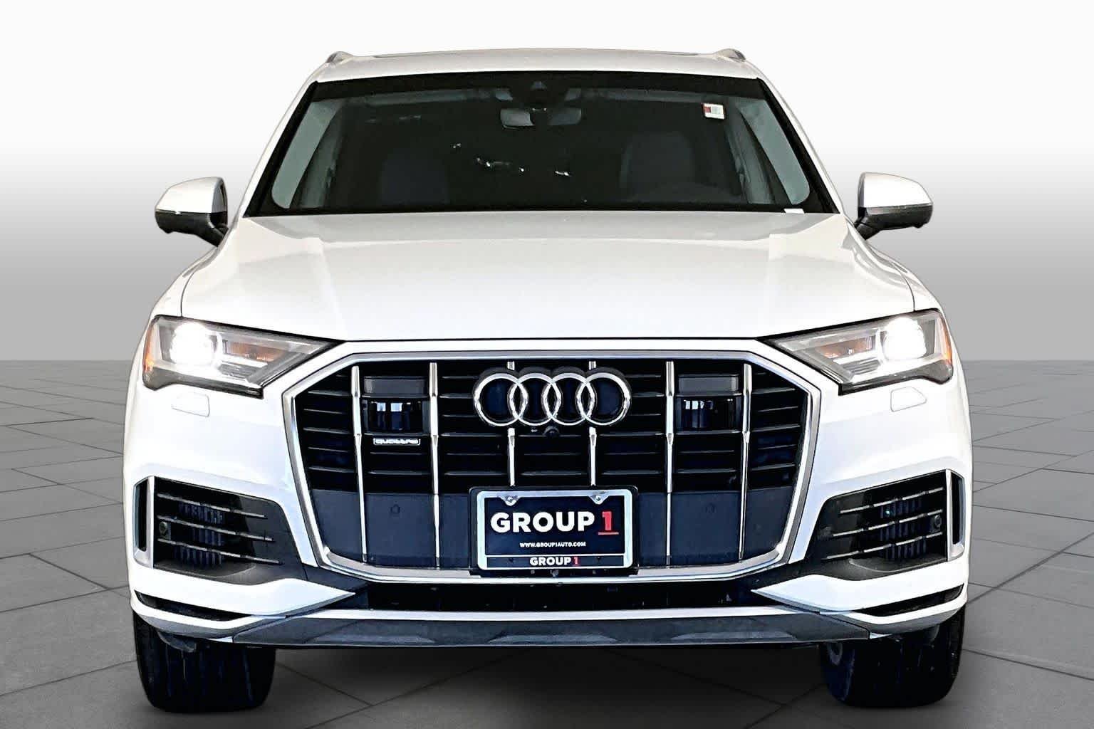 Used 2022 Glacier White Metallic Audi Premium Plus image 4
