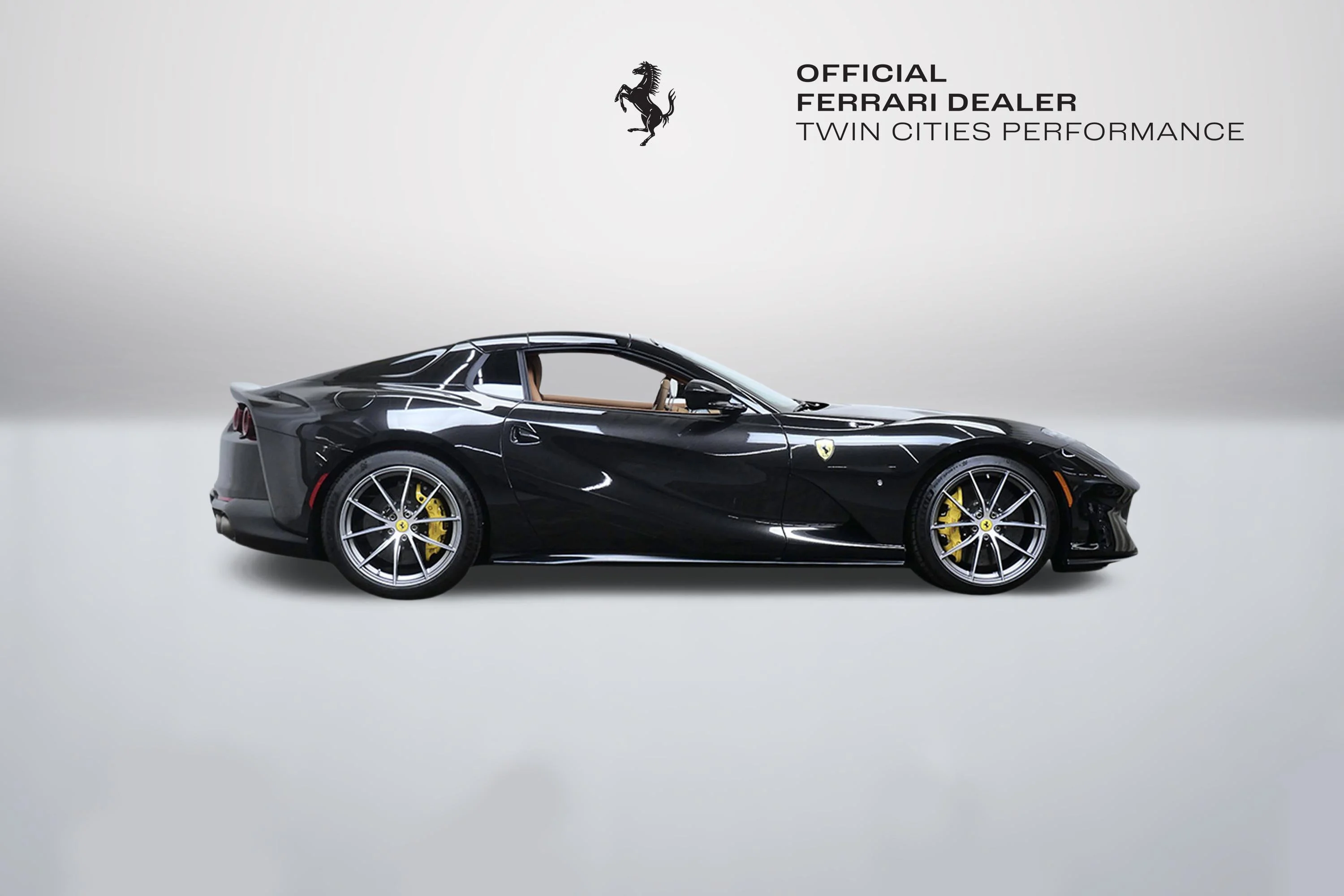 Certified Used 2022 Nero Daytona Metallic Ferrari Base image 7