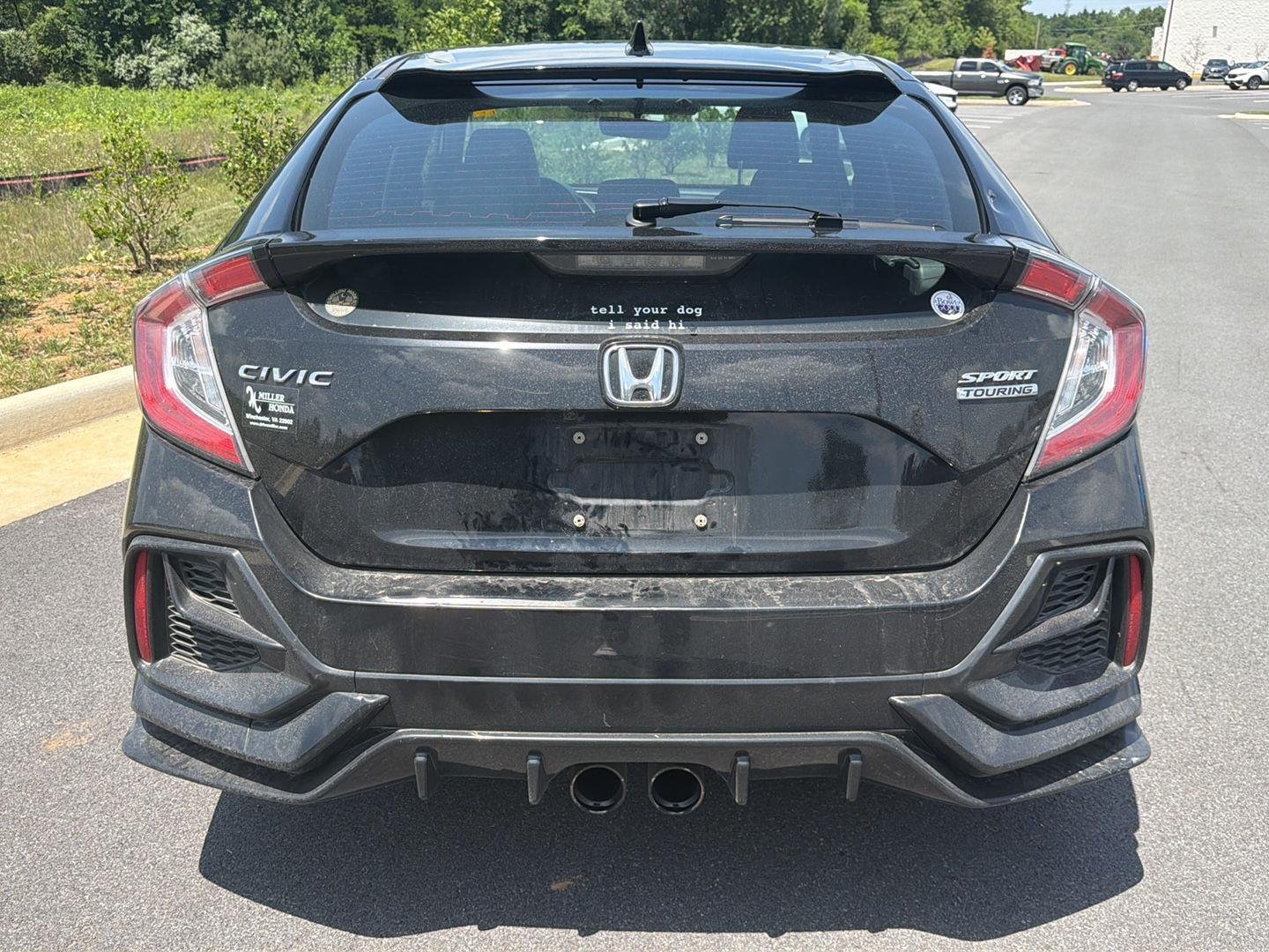 Used 2021 Crystal Black Pearl Honda Sport Touring image 2