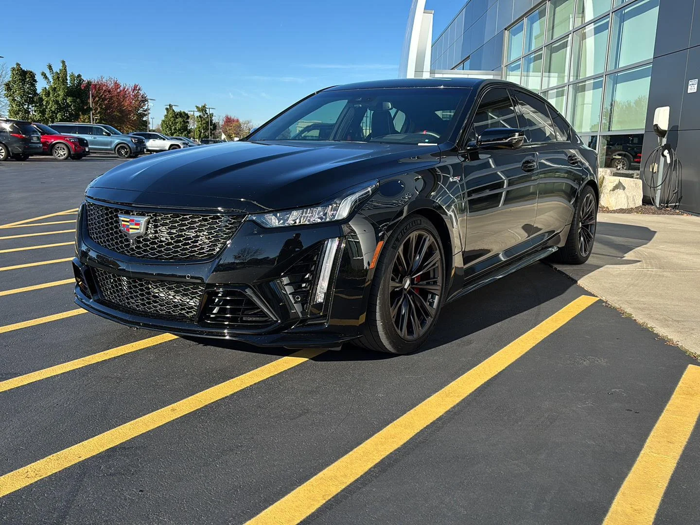 Used 2023 Black Raven Cadillac Blackwing image 3