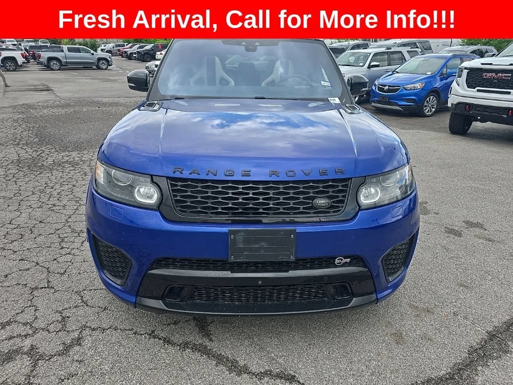 Used 2017 Land Rover Range Rover Sport SVR with VIN SALWZ2FE6HA157819 for sale in Kansas City