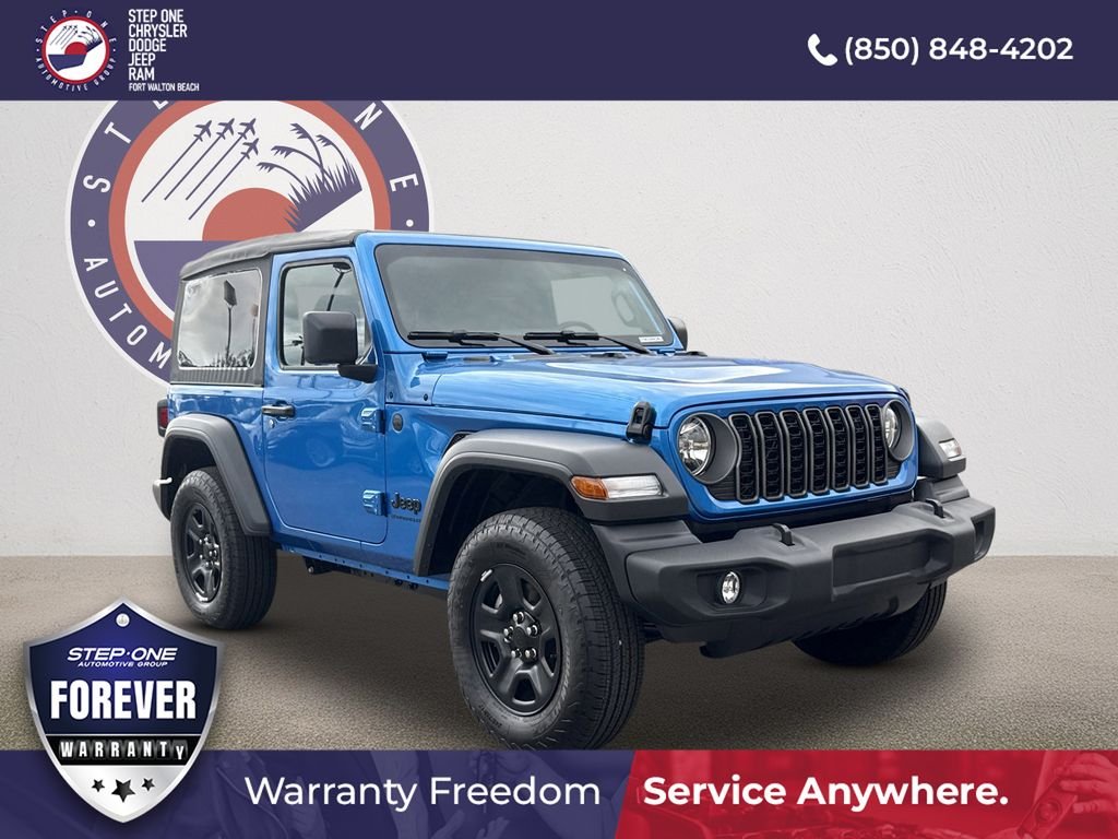 New 2026 Hydro Blue Pearlcoat Jeep Sport image 1