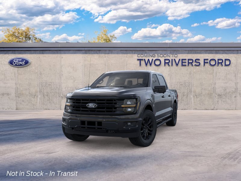 New 2026 Agate Black Metallic Ford XLT image 2