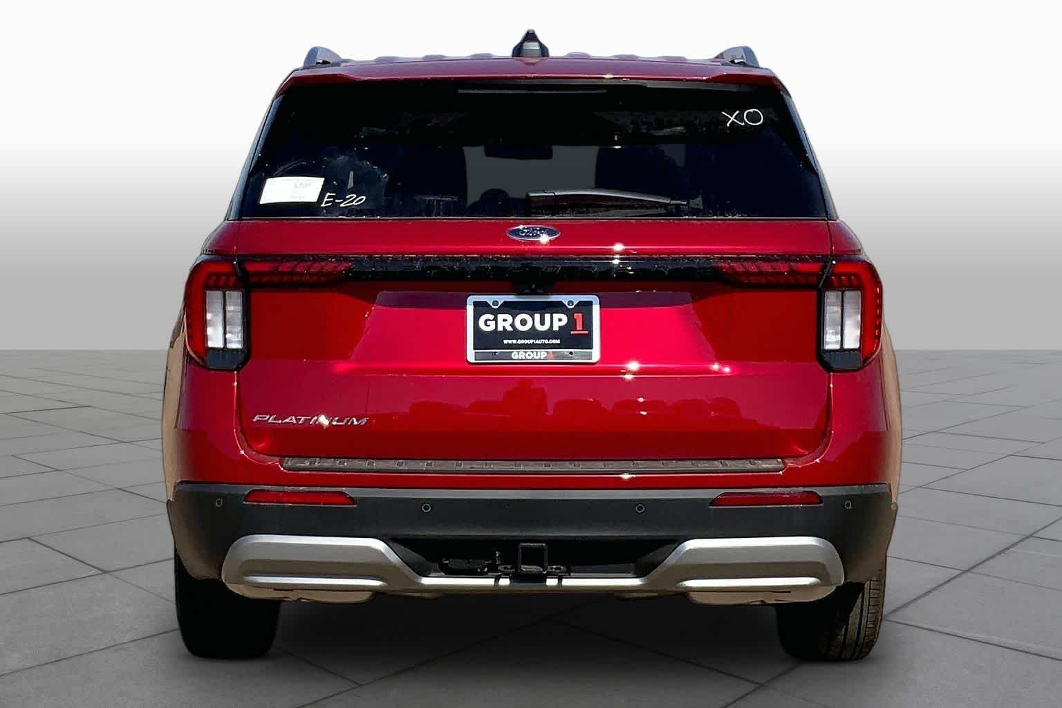 New 2026 Rapid Red Metallic Tinted Clearcoat Ford Platinum™ image 4