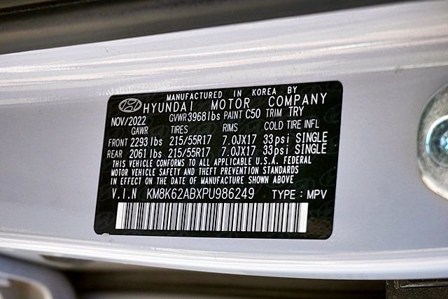 Used 2023 Silver Hyundai SEL image 31