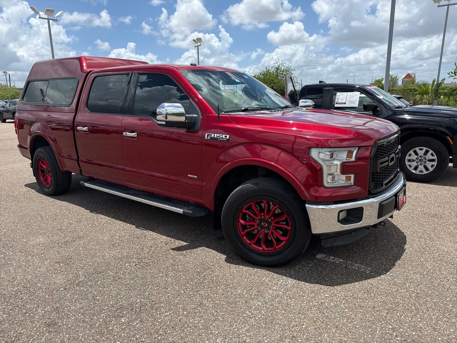 Used 2016 Red Ford Lariat image 8