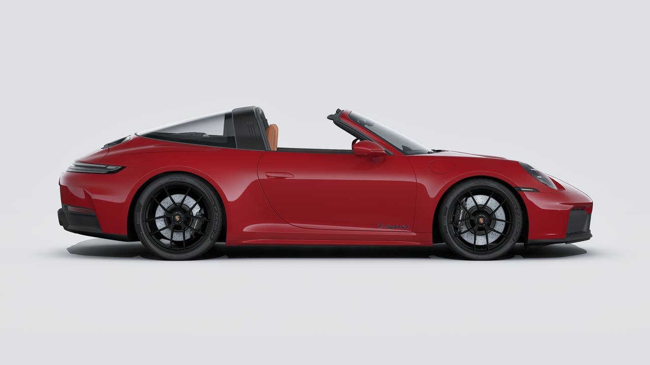 New 2026 Carmine Red Porsche Targa 4 GTS image 6