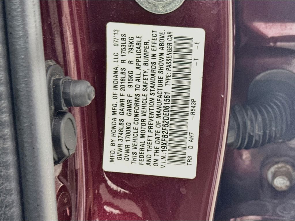 Used 2013 Crimson Pearl Honda LX image 33