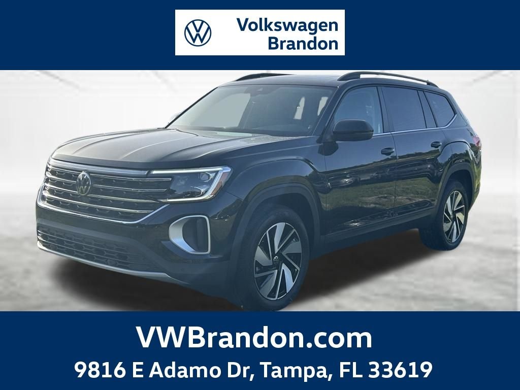 New 2026 Black Volkswagen SE w/Technology image 1