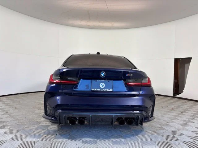 Used 2024 Tanzanite Blue II Metallic BMW Competition image 6