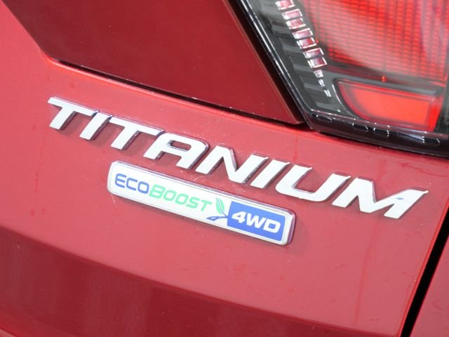 Certified Used 2018 Red Ford Titanium image 8
