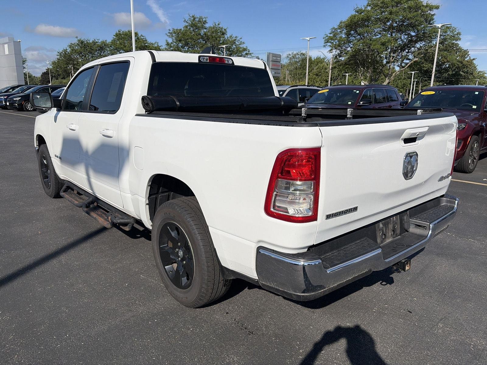 Used 2021 Bright White Clearcoat Ram Big Horn image 5