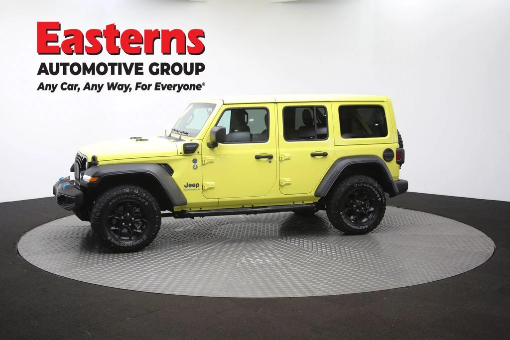 Used 2023 Yellow Jeep Willys 4xe image 58
