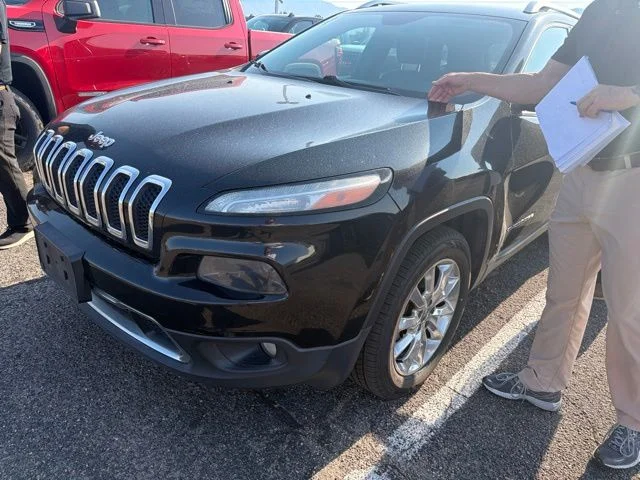 Used 2014 Black Jeep Limited image 1