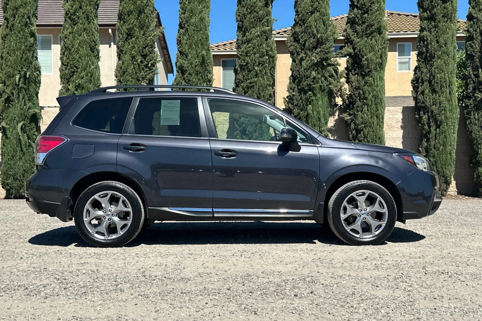Used 2018 Crystal Black Silica Subaru Touring image 3