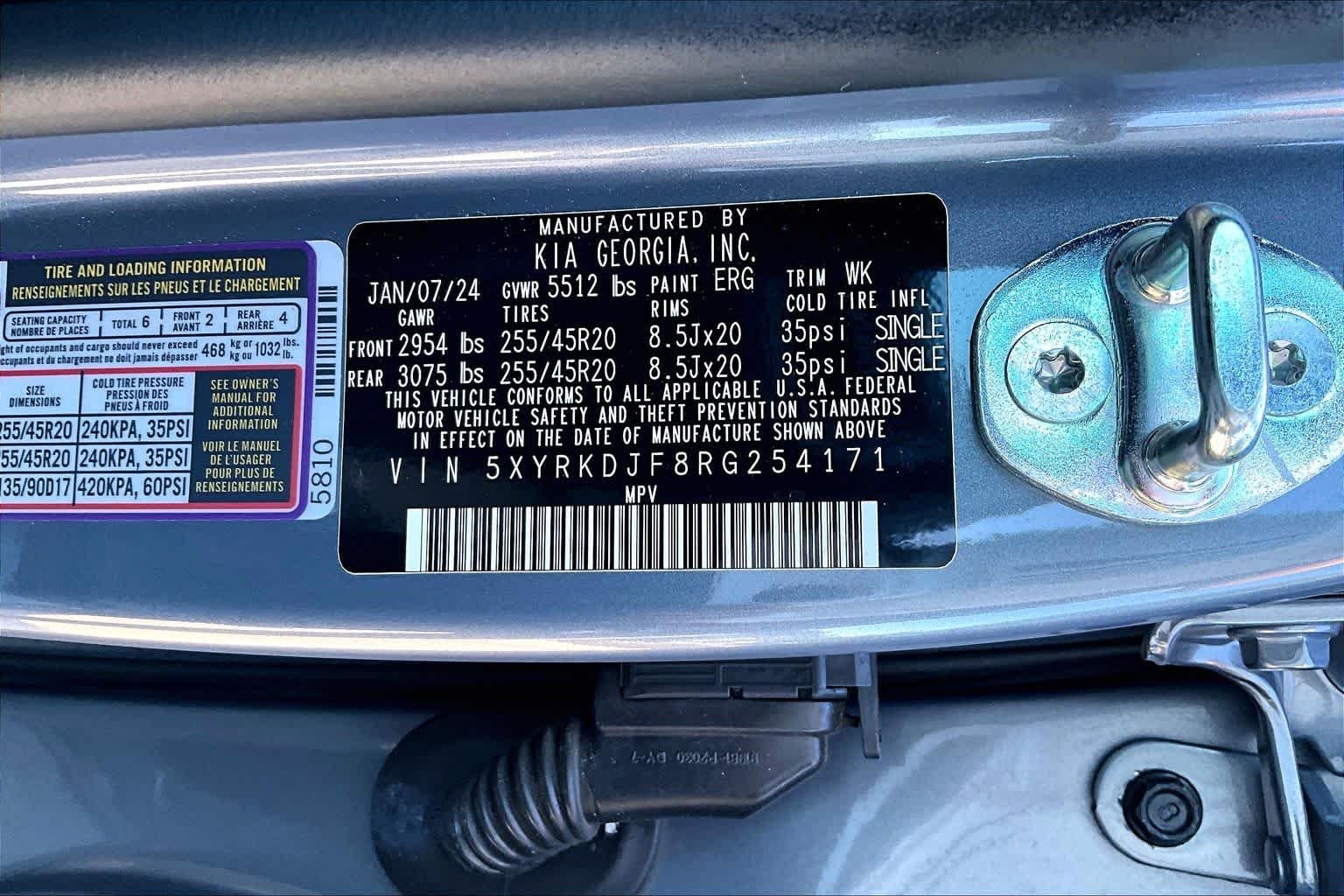 Used 2024 Everlasting Silver Kia X-Line SX image 39