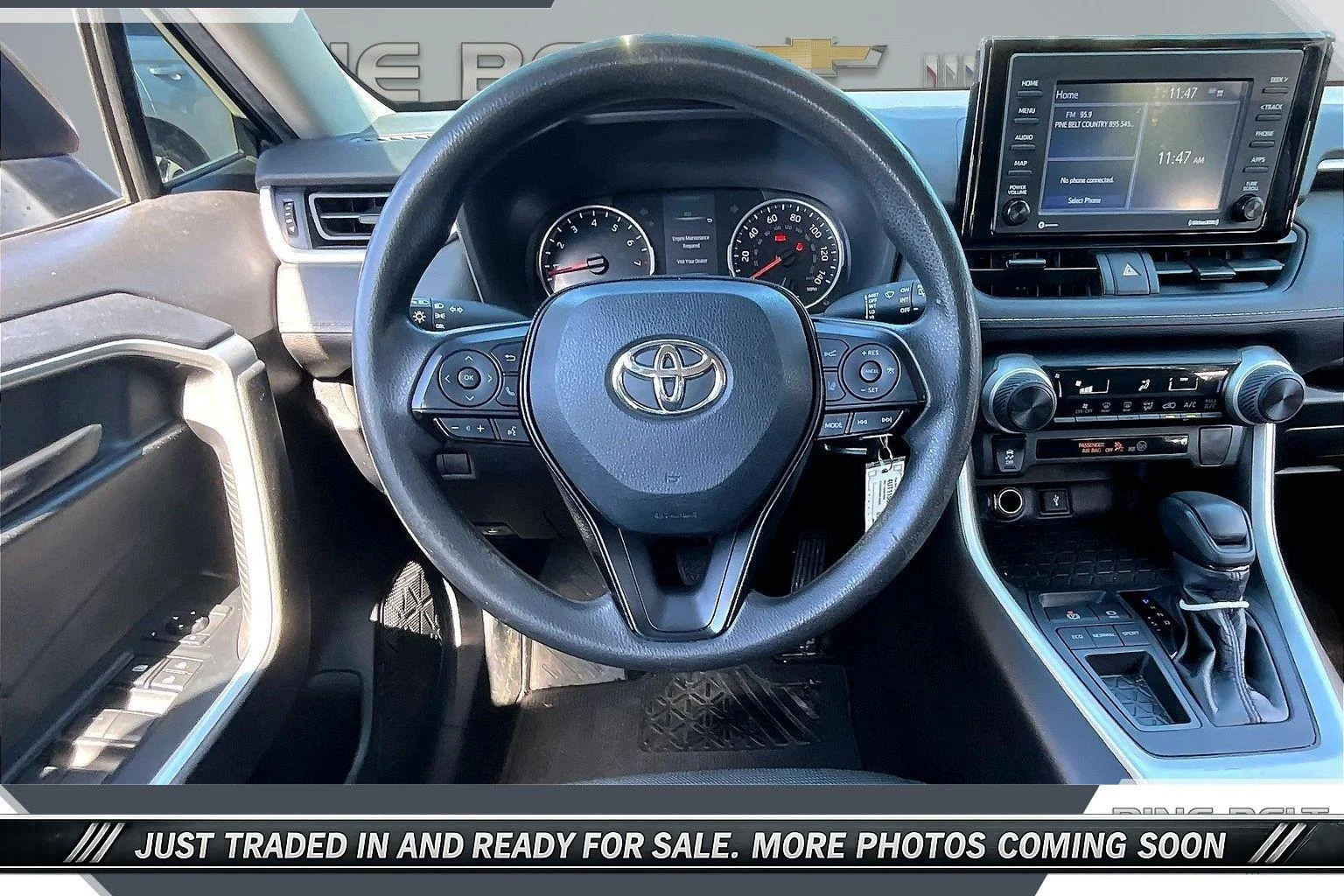 Used 2021 Midnight Black Metallic Toyota LE image 5