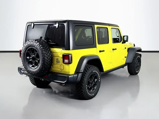 Used 2023 Yellow Jeep Willys 4xe image 7