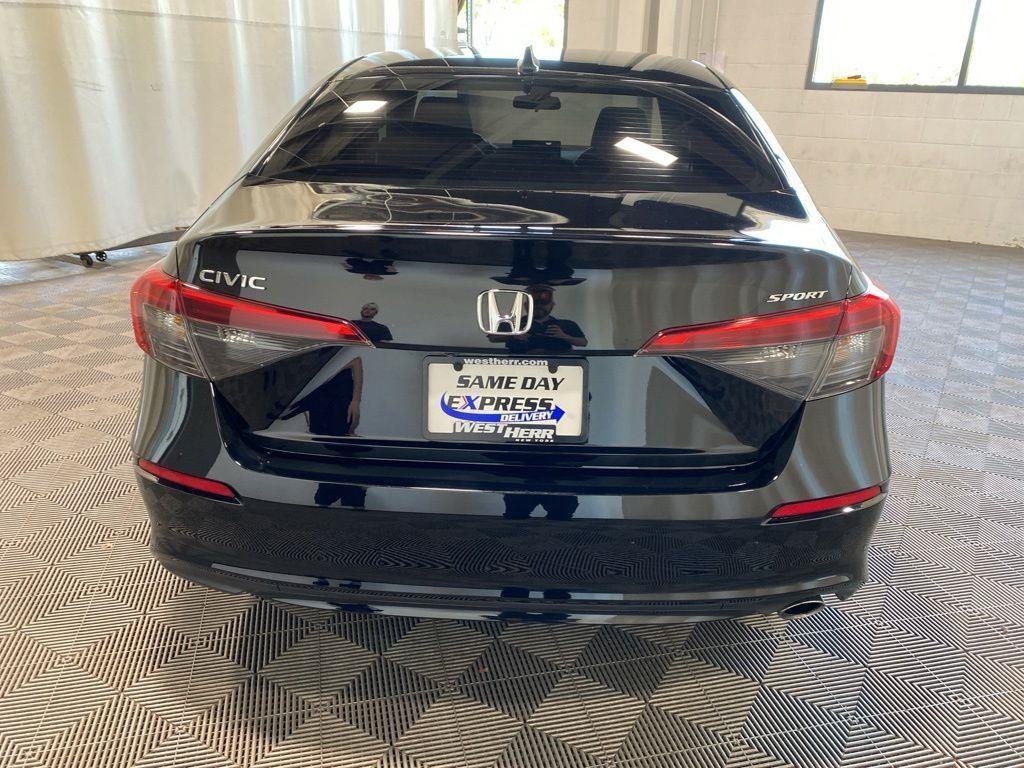 Used 2022 Crystal Black Pearl Honda Sport image 9