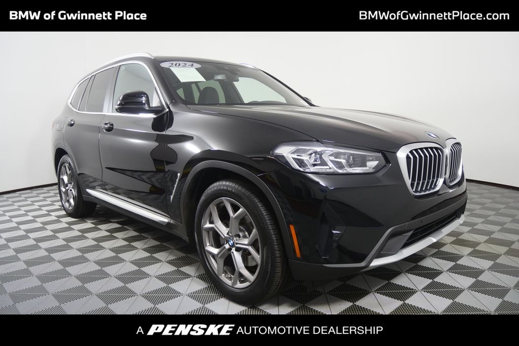 Certified Used 2024 Jet Black BMW sDrive30i image 1