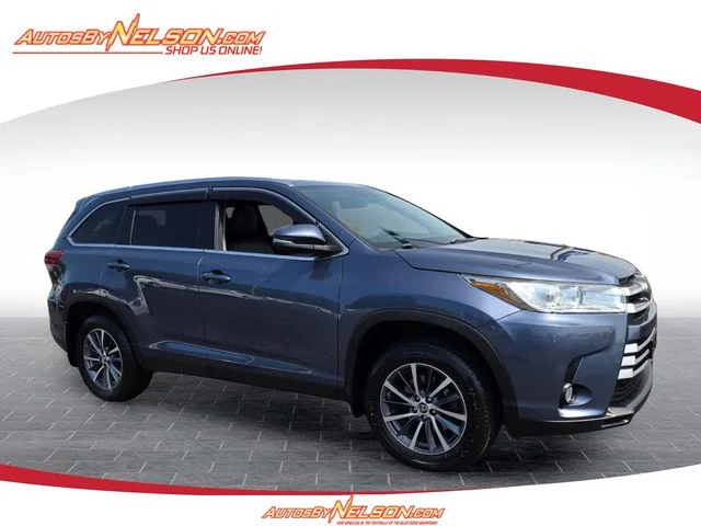 Used 2019 Blue Toyota XLE image 1