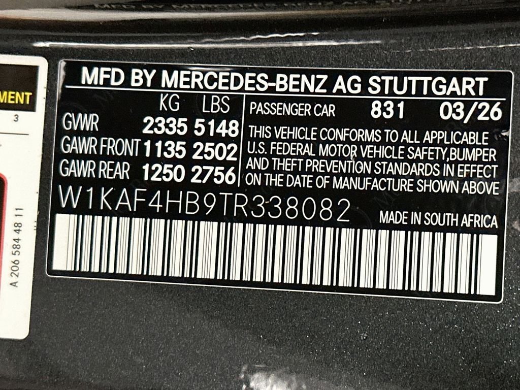 New 2026 Graphite Grey Metallic Mercedes-Benz C 300 image 32