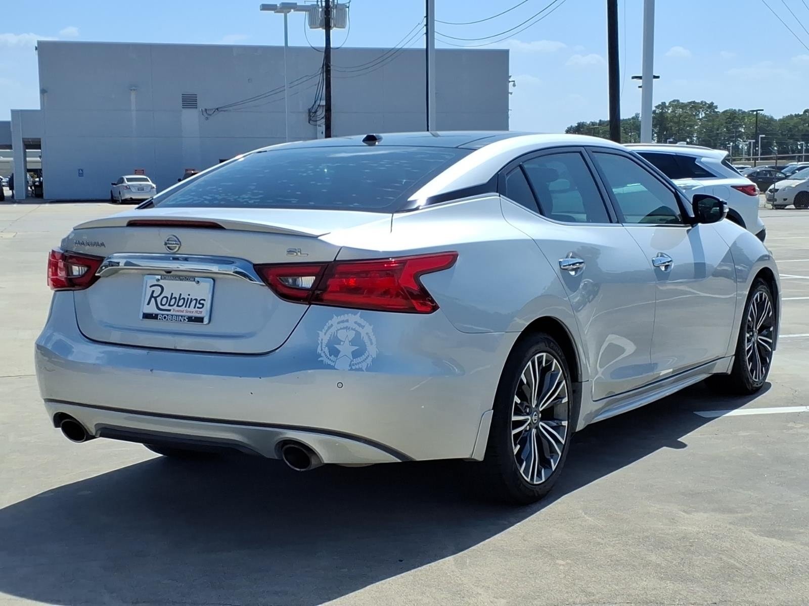 2017 Nissan Maxima SL White at Delta Auto Alliance