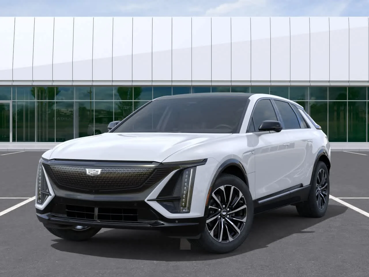 New 2026 Vibrant White Tricoat Cadillac Sport image 6