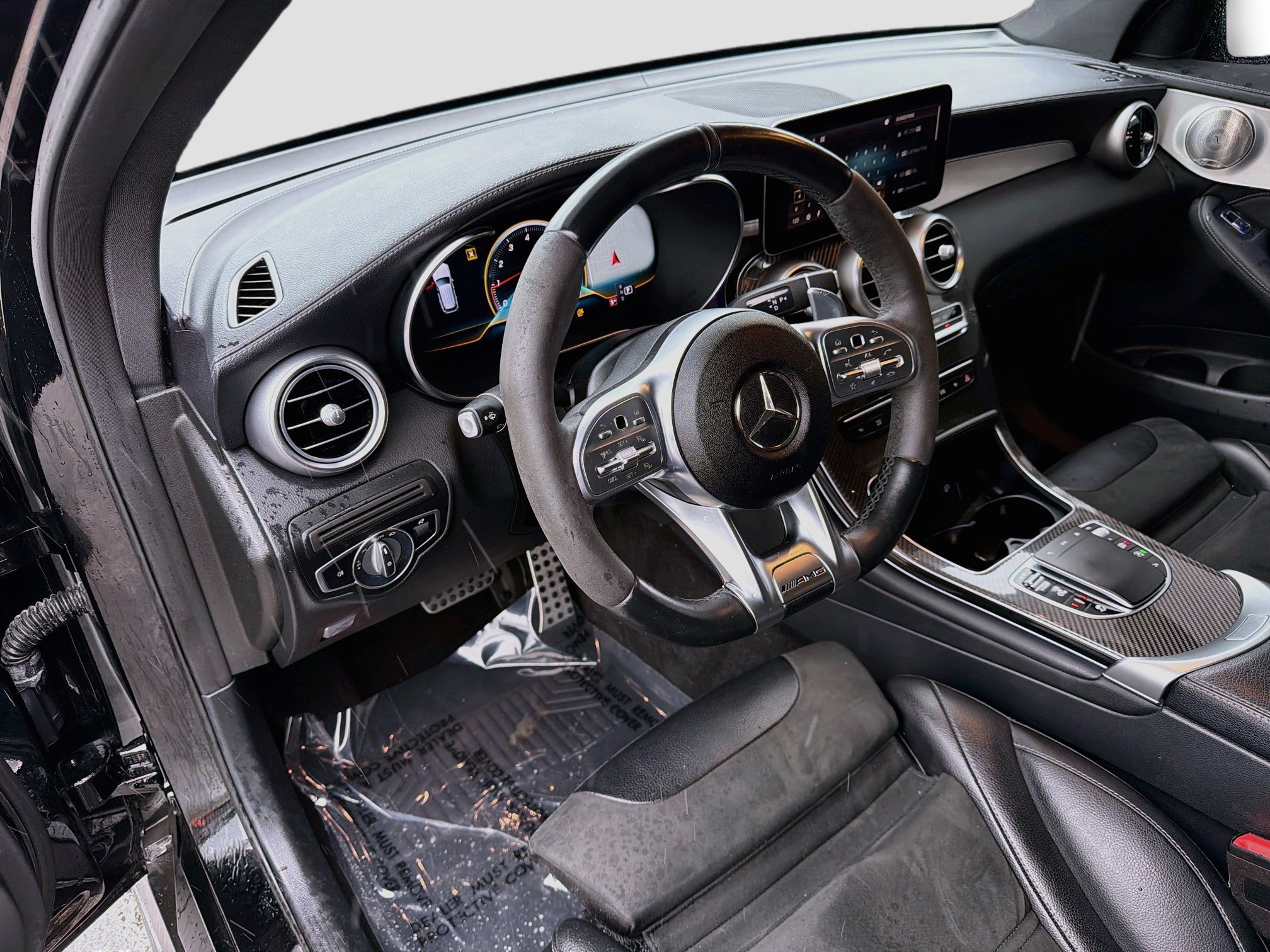 Used 2021 Black Mercedes-Benz AMG® GLC 63 image 26