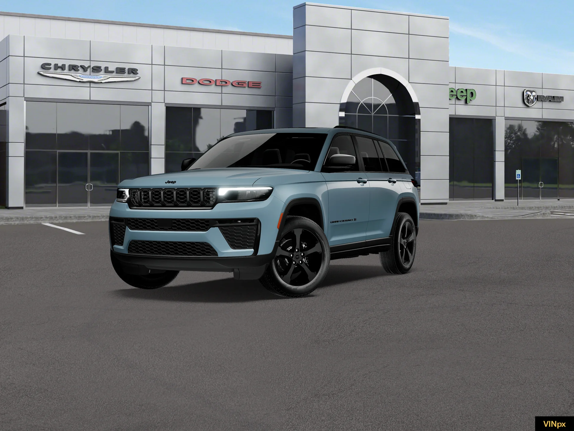 New 2027 Steel Blue Jeep Limited image 1