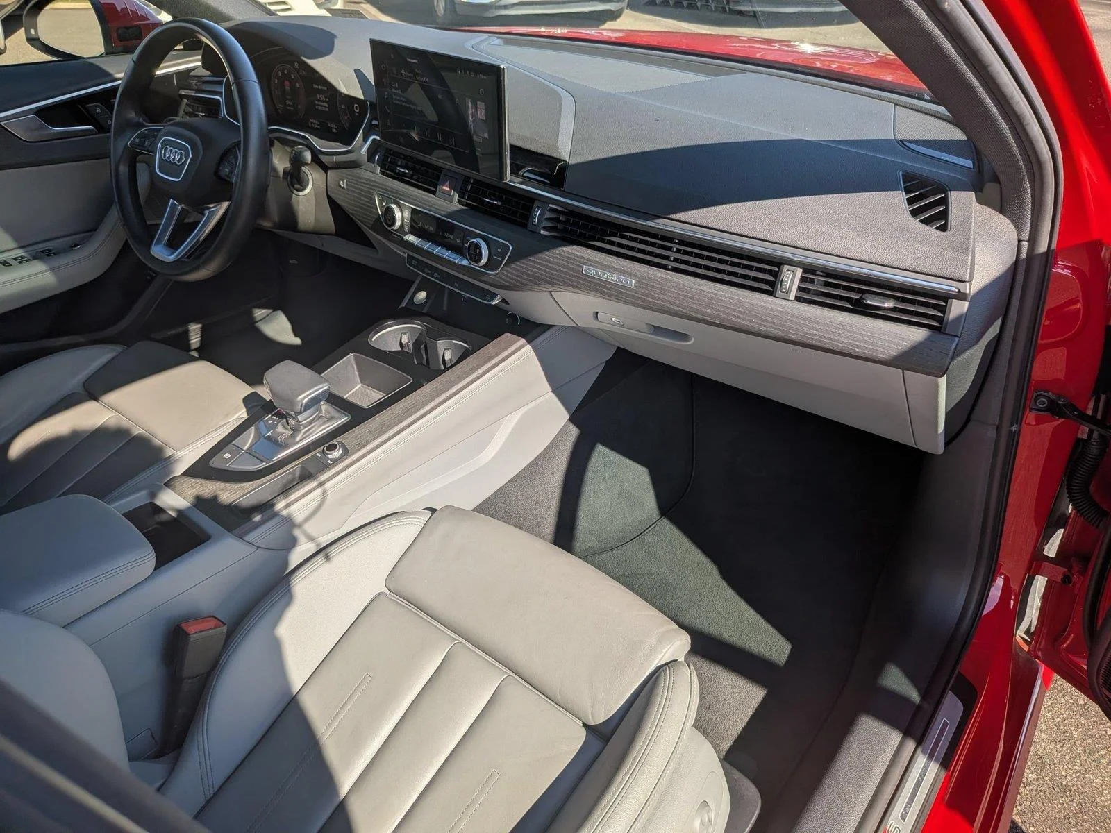 Used 2024 Progressive Red Metallic Audi S line Premium Plus image 37