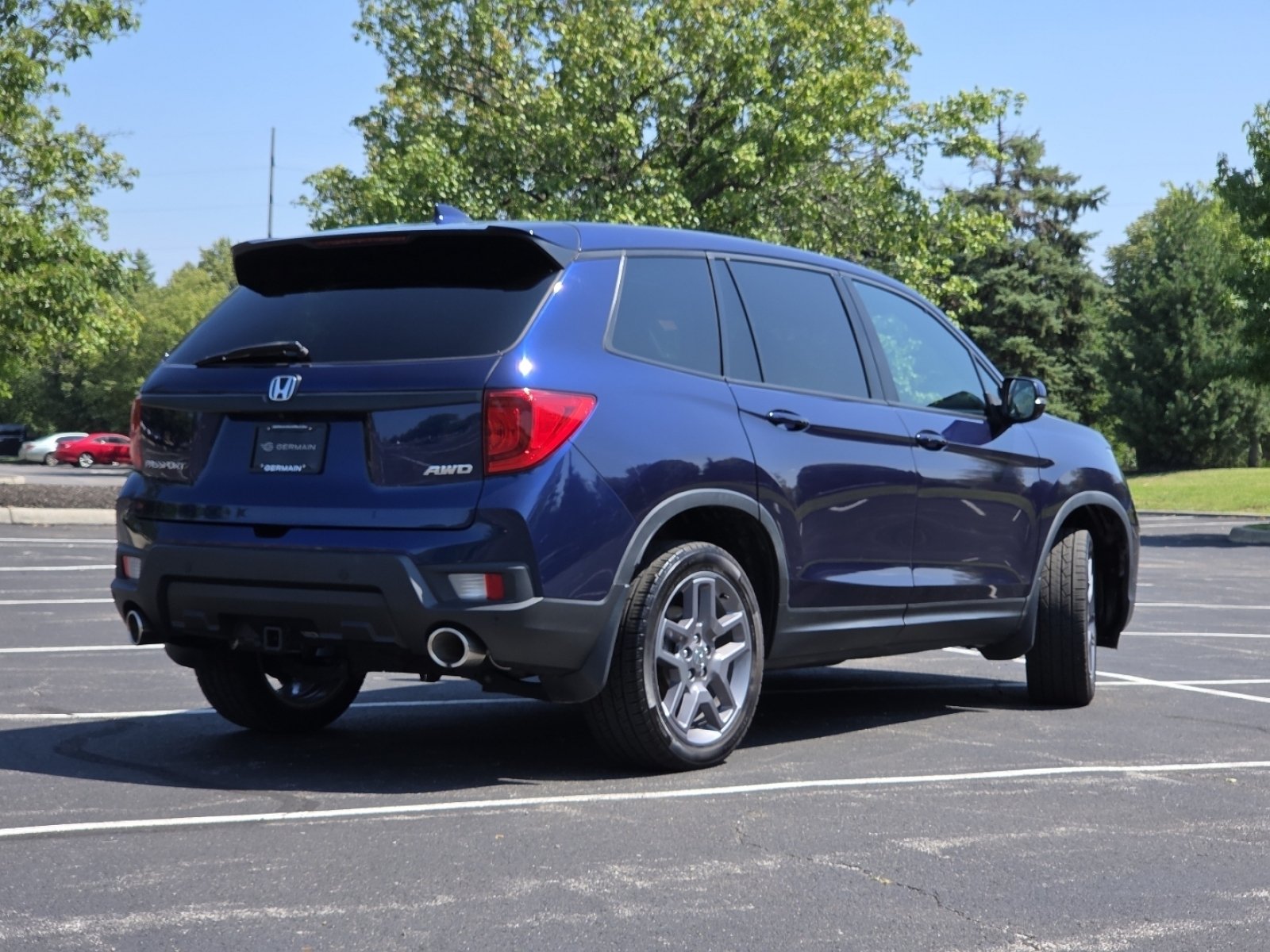 Certified Used 2022 Obsidian Blue Pearl Honda EX-L image 24