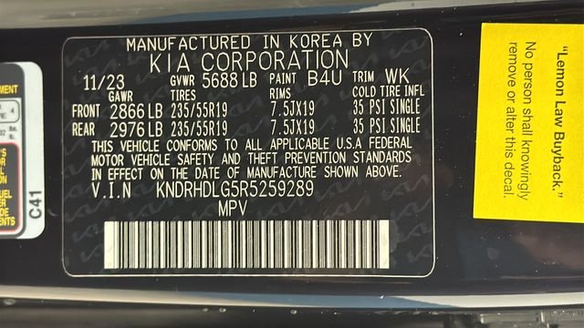 Used 2024 Blue Kia EX image 28