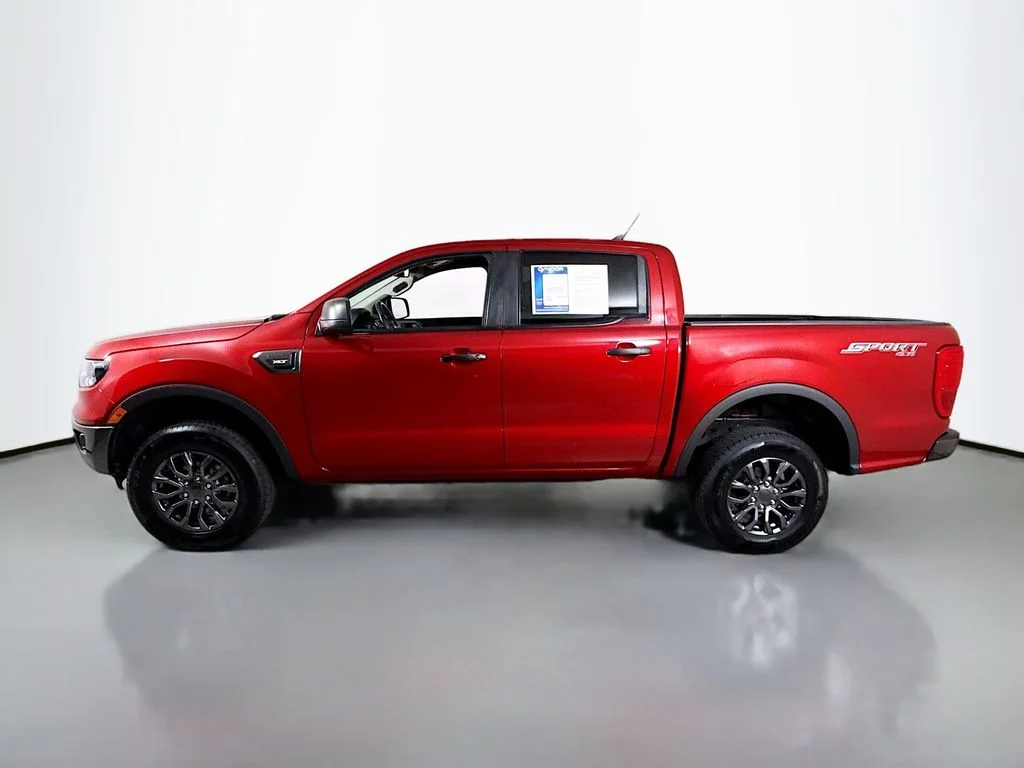 Used 2021 Rapid Red Metallic Tinted Clearcoat Ford XLT image 9