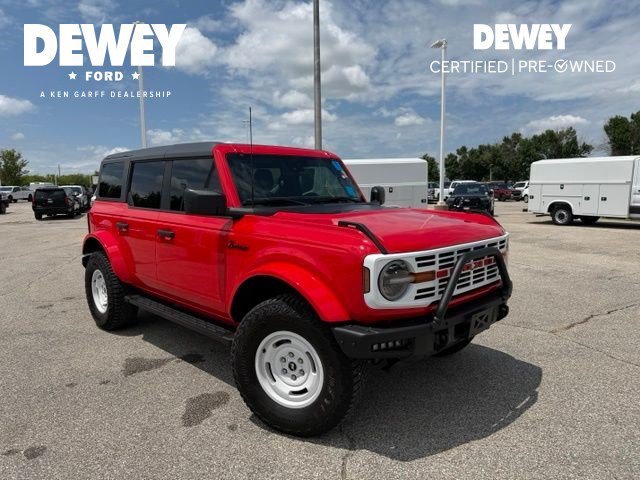 Used 2024 Race Red Ford Wildtrak image 1