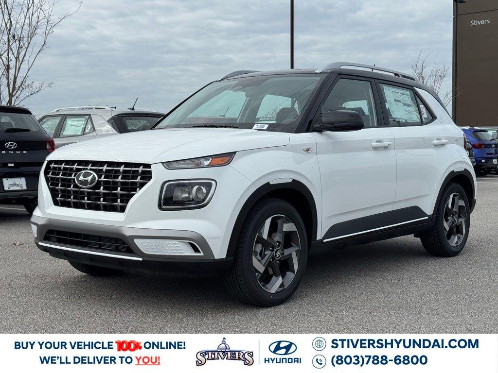 New 2026 White Hyundai SEL w/Two-Tone Roof image 8