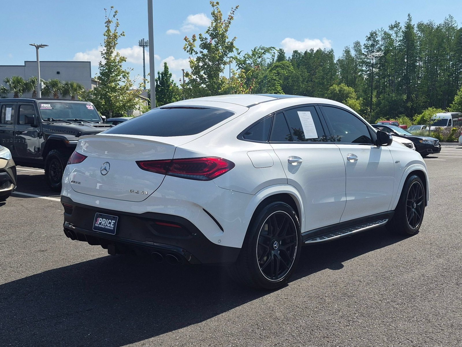 Used 2021 Polar White Mercedes-Benz AMG® GLE 53 image 5