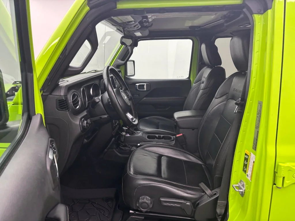 Used 2021 Green Jeep Unlimited Sahara image 22