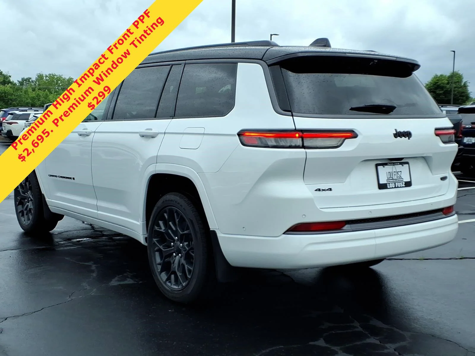 New 2026 Bright White Clear-Coat Exterior Paint Jeep Summit image 4