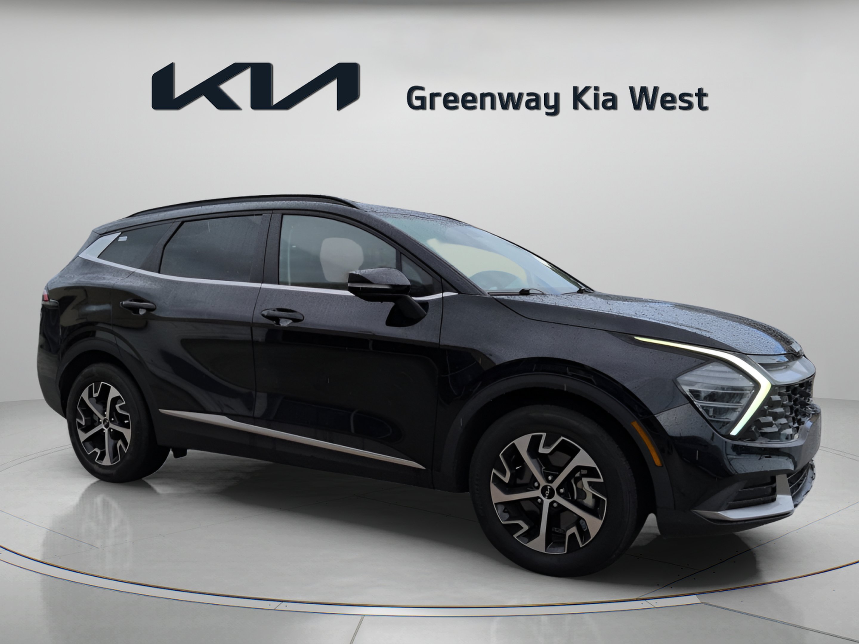 Certified Used 2025 Ebony Black Kia EX image 2