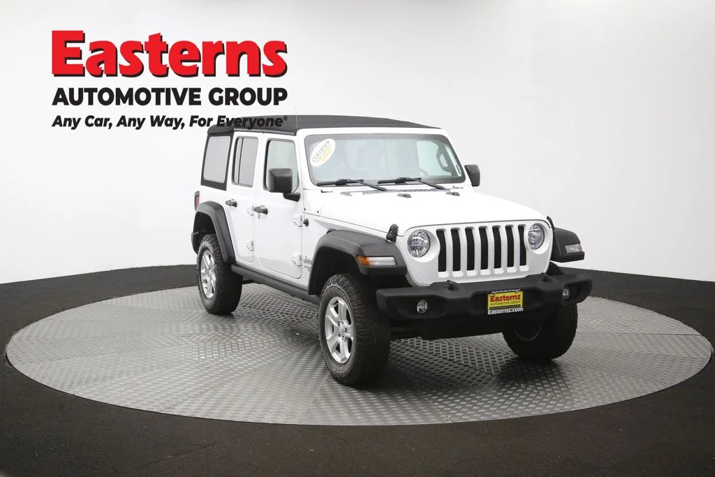 Used 2018 White Jeep Unlimited Sport S image 49