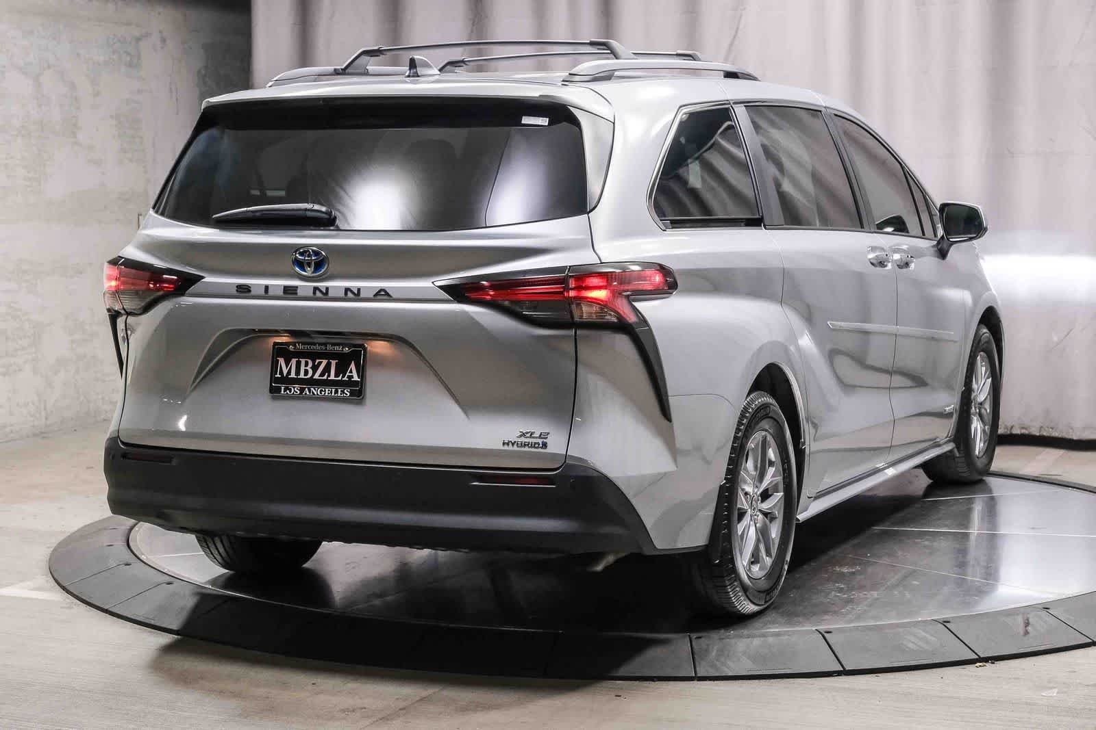 Used 2021 Celestial Silver Metallic Toyota XLE image 4