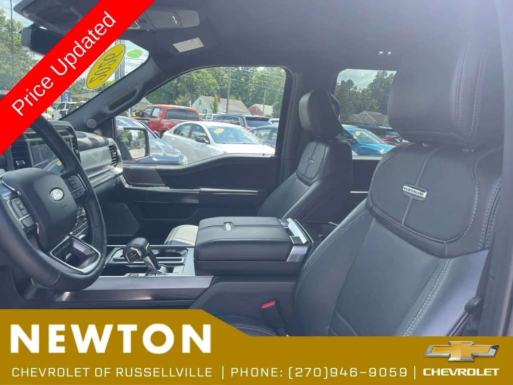 Used 2026 Blue Ford Platinum image 4