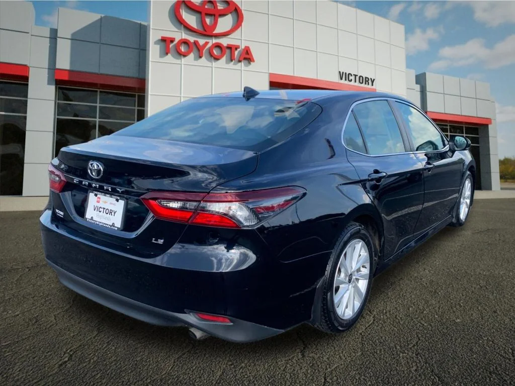 Used 2023 Black Toyota LE image 3