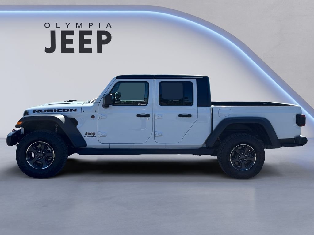Used 2021 White Jeep Rubicon image 2