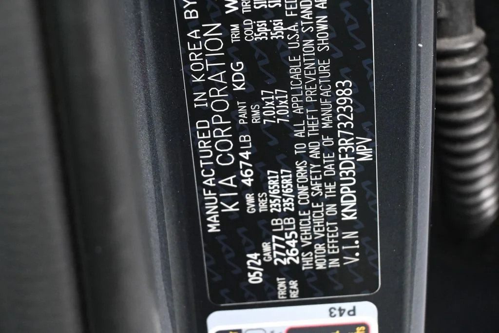 Used 2024 Gravity Gray Kia LX image 16