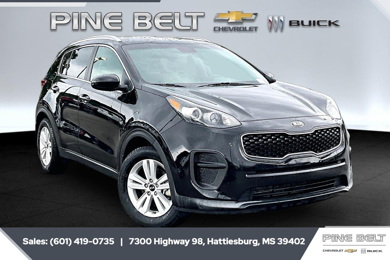 Used 2019 Black Cherry kia LX image 1